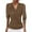Womens Wequin Top-Z08 Khaki, variant on Mifsaly V-Neck Glitter Top Women Long Sleeve formal Elegant Sequin Shirt Tunic Cocktail Party Evening T-Shirt Night Going Out Mardi Gras Blouse Spring Summer Fashion Outfits M
