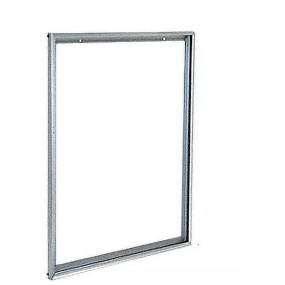 CRL D1950A18X36 Satin Anodized 18" x 36" Aluminum Mirror Frame