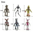 thumbnail image 3 of Action Figure: Five Nights at Freddy's - 6" Nightmares Freddy Figures Toy - FNAF-Action Figure Toys - Gift Idea for Boys,Girls,Kids & Adults - Video Games Fans Christmas Birthday, 3 of 4