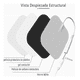 thumbnail image 3 of 50 Electrodos Parches Para Electroestimulador  Blanco, 3 of 5