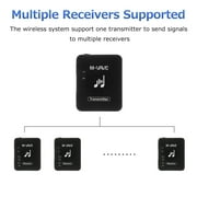 M-VAVE WP-10 2.4GHz Wireless Earphone Monitor Transmission System Rechargeable & Receiver