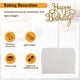 thumbnail image 5 of Juego de Hucha para Tartas, Molde para Hacer Tartas con Dinero, Hucha para Cajero AutomáTico con DecoracióN para Tarta de Feliz CumpleañOs con Purpurina Dorada, 5 of 5
