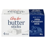 Gay Lea Butter Sticks - Unsalted