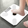 thumbnail image 2 of AZXY Body Fat Scale,Smart Scale for Body Weight,Body Composition Scales,Bluetooth Digital Bathroom Scales 500lbs on Clearance,White, 2 of 9