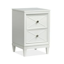 Magnussen Home Springhouse Whisper White Drawer Nightstand