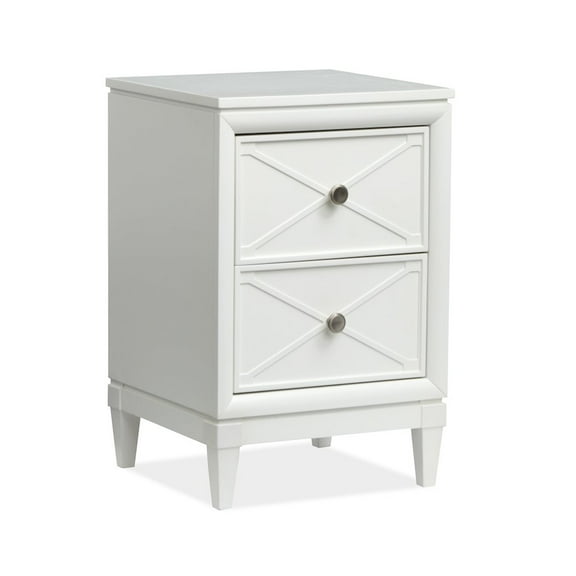 Magnussen Home Springhouse Whisper White Drawer Nightstand