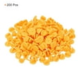 thumbnail image 3 of Uxcell Rubber Pin Backs Lapel Pin Backing Brooch Holder Decorative Accessories Orange 200 Pack, 3 of 6