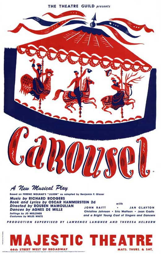Carousel (Broadway) Movie POSTER 27" x 40" Style A