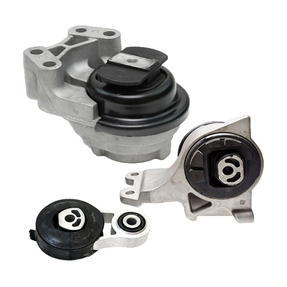 Motor, Torque Strut&Transmission Mount Set For 2008-2012 Ford Taurus/Lincoln MKS/Merury Sable 3.5L 3.7L