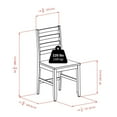 thumbnail image 3 of Hamilton 5PC Dining table & chairs, 3 of 9