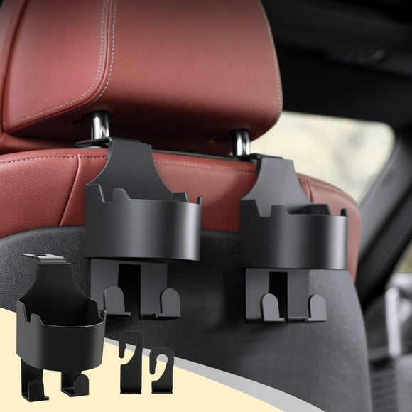 EGNMCR Car Car Seat Hooks Car Hooks Back Chair Hanging Organizer Sundries Bucket Drinks Cup Multifunctional Seat auto Cup Holder