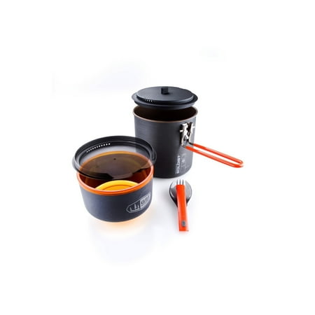 Enamelware Pinnacle Soloist Cooking and Eating Solution