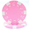 Trademark Poker 100 Striped Chip, 11.5gm, Pink