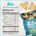 thumbnail image 2 of Kibo Healthy Snacks Chickpea Chips High Protein, Plant Based, Vegan, Gluten Free, Non GMO, Kosher, Bold & Crunchy - Mediterranean Herbs - 1 oz, 12 Count, 2 of 8