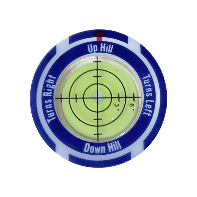 Golf Cap Clip Ball Marker Golf Accessory Golf Putting Green Reading Aid Training