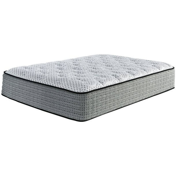Ashley Furniture Santa Fe 14"" Queen Firm Memory Foam Mattress in White
