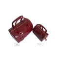 thumbnail image 5 of MIFORINES Bolso de mano con asa superior en forma de almohada de gelatina de verano para mujer, bolso de cristal transparente de Color caramelo, 5 of 5