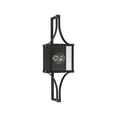 thumbnail image 5 of Savoy House - 5-474-144 - Raeburn 1-Light Outdoor Wall Lantern in Matte Black and Weathered Brushed Brass, 5 of 5