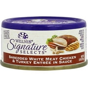 Wellness Signature Selects Shredded Boneless Chicken & Turkey Entr��e in Sauce