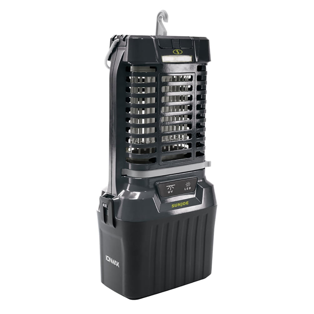 Open Box Sun Joe 24V-BZ100-LTE 24-Volt* IONMAX Cordless Indoor/Outdoor Bug Zapper Kit | 1-Acre Coverage | W/ 2.0-Ah Battery + Charger