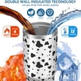 thumbnail image 4 of Camouflage 30oz Handheld Travel Tumbler with Handle – Double Wall Stainless Steel Insulated Cup, Flip Straw Lid, Leak-Proof & BPA-Free for Hot and Cold Drinks – Durable Coffee & Juice Mug Black, 4 of 6