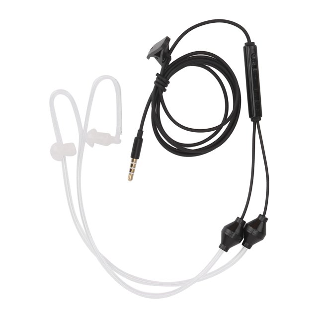 Wired Headphone, Air Tube Headset Headset Mic For Phone, Earbuds Wired Headphones For Air Tube Headphone ANGGREK Como se muestra en la descripción