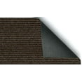 thumbnail image 4 of Set of 3 Rubber Backed Non-Slip 1/4" Thick Heavy Duty Indoor/Outdoor Carpet Stair Treads. Many Sizes Available (Color: Brown), 4 of 8