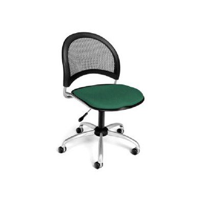 Best Green Fabric Swivel Chair with mesh back 336-2201 BEF3007086