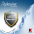 thumbnail image 6 of Keeney K720WH Stylewise 3 Function Handheld Shower Head, White, 6 of 6
