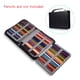 thumbnail image 3 of Estuche Para Lápices De Gran Capacidad, Estuche Organizador De Tela De Cuero PU, Estuche Multifuncional Para Lápices, Estuche Para Lápices Con 150 Ranuras Para Lápices Y, 3 of 7