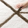 thumbnail image 6 of Everloom Carmen Cosmo Modern Diamond Area Rug, Ivory/Taupe, 5'2"x7'2", 6 of 8