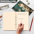 thumbnail image 5 of WOBOGO Cat and Dragon Drawing Notebook College Horizontal Grid Paper Ink Spill Resistant Water Resistant Cover 8.3x5.7x0.4in, 5 of 8