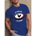 thumbnail image 4 of Men's French Rugby T-Shirt, Fun Print Royal Blue, Lightweight Summer Top, Casual Wear for Rugby Enthusiasts Hot Sale, 4 of 6