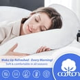 thumbnail image 3 of Funda de almohada para Contour Swan Body Pillow Original Cool XL Candy Cane, 3 of 6