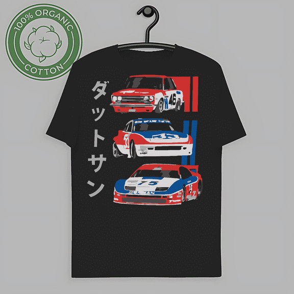 Vintage Datsun Japanese Racing Generations T-Shirt-TH65526