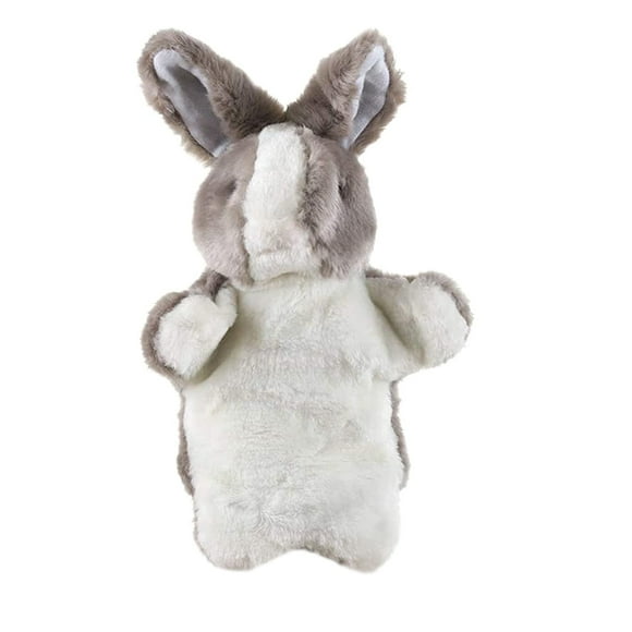 WORGEOUS 1pc Kid Rabbit Marionetas de mano Dibujos animados Juego de roles Juguetes Marioneta de peluche encantadora