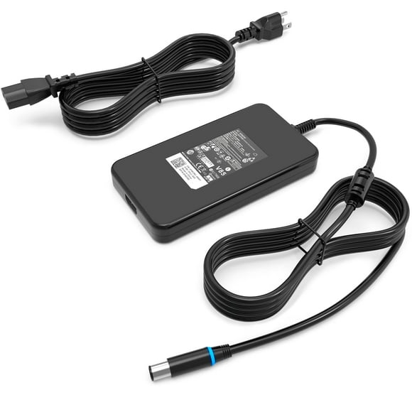 240W 19.5V 12.3A Laptop Charger Replacement for Dell Alienware M17 R1 R2 R3 R4 R5 M17X R2 R3 M18X Area-51m R2 G5 G7 Adapter Power