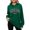 Dark Green, variant on Womens Oversized Sweatshirts Pullover Hoodies Short Velvet Sweaters Long Sleeve With Pockets Winter Fall Outfits Clothes Tunic Womens Zippe Tunic Hoodies Front Pocket Hoodie Womens Long Sweaters