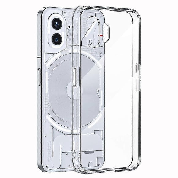 high qualityClear Case Compatible Nothing Phone (2), TPU Rubber Skin Shockproof