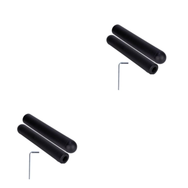 Eigraketly 2 Pieces Barbell Bar Adapter Sleeve Shaped L Wrench with for Weightlifting cabeza de bola de 50 mm x 300 mm 2piezas