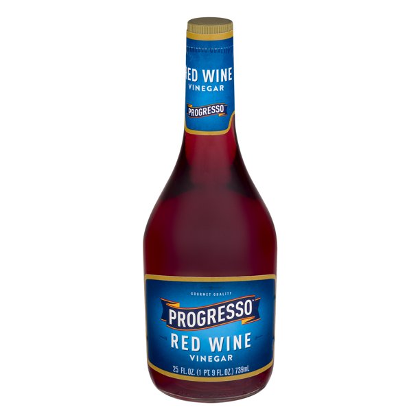 (2 Pack) Progresso Red Wine Vinegar, 25 fl oz Bottle