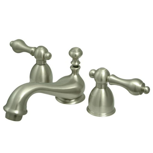 Kingston Brass CC21L8 4 Po Mini Robinet Répandu & 44; Nickel Satiné
