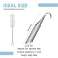 thumbnail image 2 of Stainless Steel Tea Leak Tea Maker (with Brush), 2 of 5