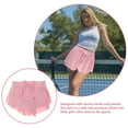 thumbnail image 3 of Falda pantalón para mujer Falda pantalón corta Falda pantalón de entrenamiento Falda pantalón deportiva para gimnasio (Altura: 130 cm), 3 of 6