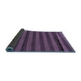 thumbnail image 2 of Ahgly Company Indoor Rectangle Abstract Blue Modern Area Rugs, 5' x 7', 2 of 4