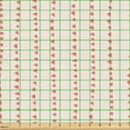 thumbnail image 2 of Ambesonne Salmon Fabric by the Yard Upholstery, Tribal Triangles Stripes, 3 Yards, Champagne Burnt Sienna, 2 of 5