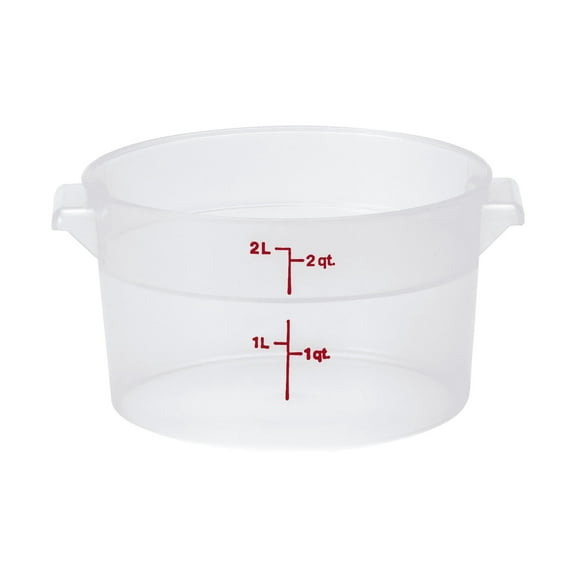 Round 2 Quart Translucent