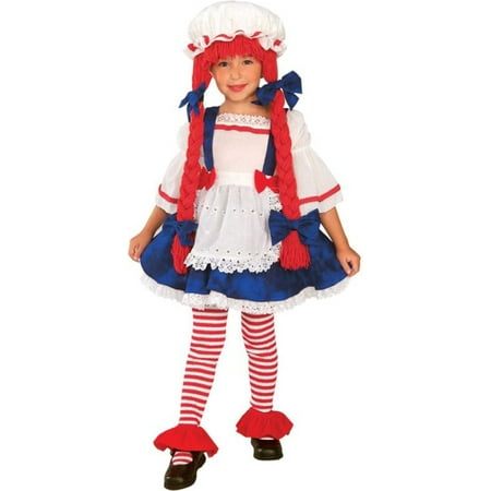 Morris costumes RU885624SM Rag Doll Girl Child Small
