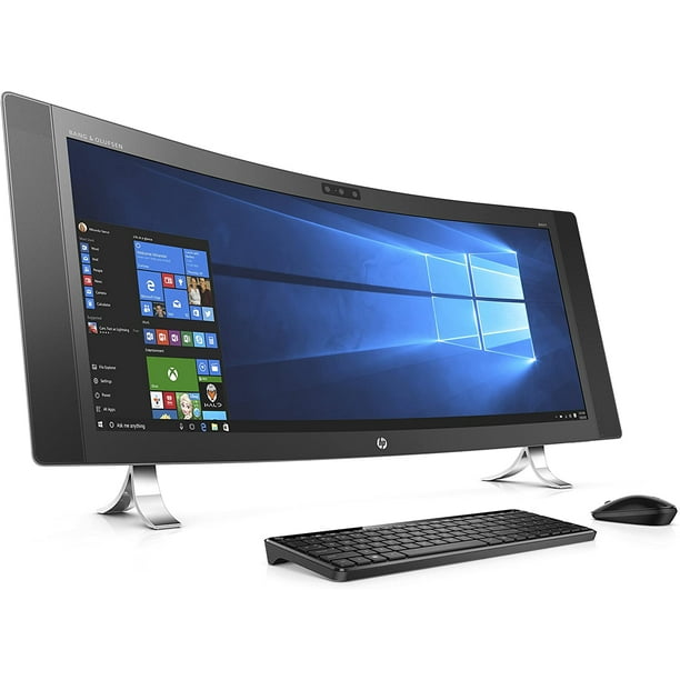 HP ENVY 34A010 Curved Allinone Desktop Black/White34inch 34inch I5