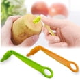 thumbnail image 4 of Shisuyan 1 Pc Cucumber Carrot Spiral Cutter Rotary Slicer Shaving Kitchen Helper (Random Color), 4 of 8